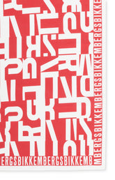Bandana Lettering - RED | Bikkembergs