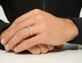 Bikkembergs unisex ring with embossed lettering - Full Price | Bikkembergs
