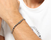 Bikkembergs men's bracelet with two-tone elements - Full Price | Bikkembergs