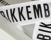 Women's sandals with criss-cross bands - WHITE | Bikkembergs