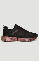 Women's sneakers Fleurienne with printed soles - BLACK | Bikkembergs
