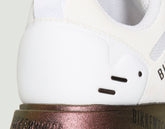 Women's sneakers Fleurienne with printed soles - WHITE | Bikkembergs