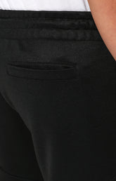 Men's sweatpants with contrast logo - BLACK | Bikkembergs