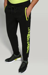 Men's fleece sweatpants - BLACK | Bikkembergs