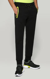 Men's fleece sweatpants - BLACK | Bikkembergs