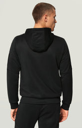 Technical sweatshirt with side bands - BLACK | Bikkembergs