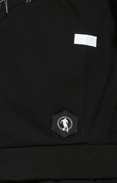 Men's sweatshirt with hexagons - BLACK | Bikkembergs