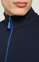 Men's sweatshirt with liquid logo - BLUE | Bikkembergs