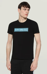 Men's T-shirt with Bikkembergs print - BLACK | Bikkembergs