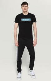 Men's T-shirt with Bikkembergs print - BLACK | Bikkembergs