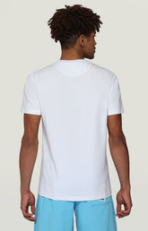 Men's T-shirt with 3D print - OPTICAL WHITE | Bikkembergs