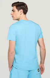 T-shirt stampa 3D - TURQUOISE | Bikkembergs