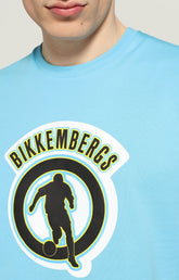 T-shirt stampa 3D - TURQUOISE | Bikkembergs