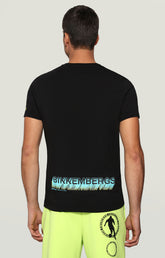 Men's T-shirt with Dive print - BLACK | Bikkembergs