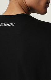 Men's T-shirt with soccer print - BLACK | Bikkembergs