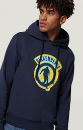 Men's sweatshirt with 3D print - BLUE | Bikkembergs