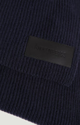 Men's scarf with patch 25x180 cm - Focus On Man | Bikkembergs