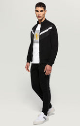 Men's sweatpants with tape - BLACK | Bikkembergs
