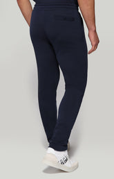 Men's sweatpants with tape - BLUE | Bikkembergs