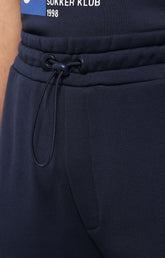 Men's sweatpants with tape - BLUE | Bikkembergs