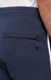 Men's fleece sweatpants - BLUE | Bikkembergs