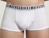 2-pack men's boxers in stretch cotton - WHITE | Bikkembergs