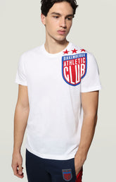 Men's T-shirt Athletic Club - OPTICAL WHITE | Bikkembergs