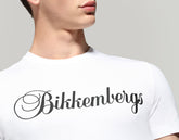 Men's T-Shirt cursive logo - OPTICAL WHITE | Bikkembergs