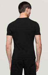 Men's T-Shirt cursive logo - BLACK | Bikkembergs