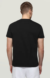 Men's T-Shirt cursive logo - BLACK | Bikkembergs