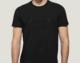 Men's T-Shirt cursive logo - BLACK | Bikkembergs