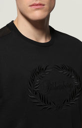 Men's T-Shirt cursive logo - BLACK | Bikkembergs