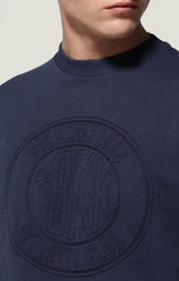 Men's crewneck sweatshirt Urban - BLUE | Bikkembergs
