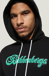 Men's sweatshirt with bubble graffiti print - BLACK | Bikkembergs