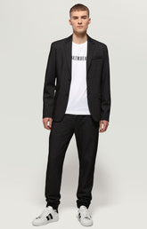 Men's track pants - Chevron - BLACK | Bikkembergs