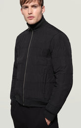 Men's quilted puffer jacket - BLACK | Bikkembergs