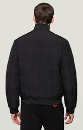 Men's quilted puffer jacket - BLACK | Bikkembergs