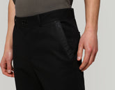 Men's pants with intarsia - BLACK | Bikkembergs