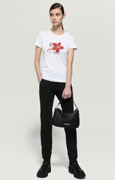 Women's joggers - garment dyed - Focus On Woman | Bikkembergs