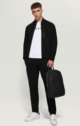 Men's fleece joggers - BLACK | Bikkembergs