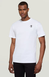 Men's T-shirt front/back print - OPTICAL WHITE | Bikkembergs