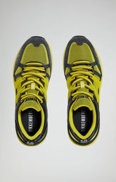 Dunga M men's sneakers - FLUO YELLOW/DARK GREY/BLACK | Bikkembergs