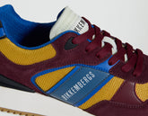 Puyol M men's sneakers - CHERRY/MUSTARD/BLUETTE/BLACK | Bikkembergs
