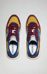 Puyol M men's sneakers - CHERRY/MUSTARD/BLUETTE/BLACK | Bikkembergs
