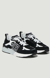 Men's double lace sneakers - Dunga M - BLACK/WHITE | Bikkembergs