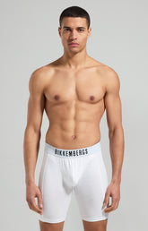 Men's long boxer briefs - WHITE | Bikkembergs