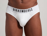 2-pack men's high-waisted men's briefs - Focus On Man | Bikkembergs