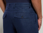 Canvas men's pants - DRESS BLUES | Bikkembergs