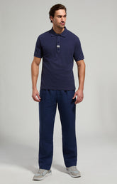 Canvas men's pants - DRESS BLUES | Bikkembergs