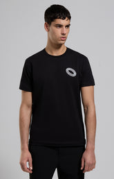 Men's T-shirt with printed back - BLACK | Bikkembergs